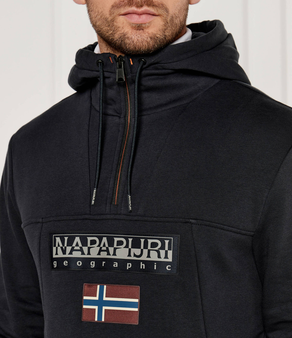 Худи Burgee Napapijri - темно-синий(NP0A4I5E)