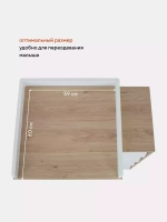 Комод RANT "BERGEN" 84см 4 ящ. (арт.105) Cloud White