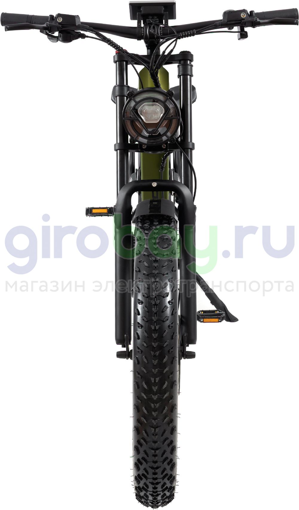 Электровелосипед Yokamura Dyna 2500W (52V/30Ah) - Military Green фото №13