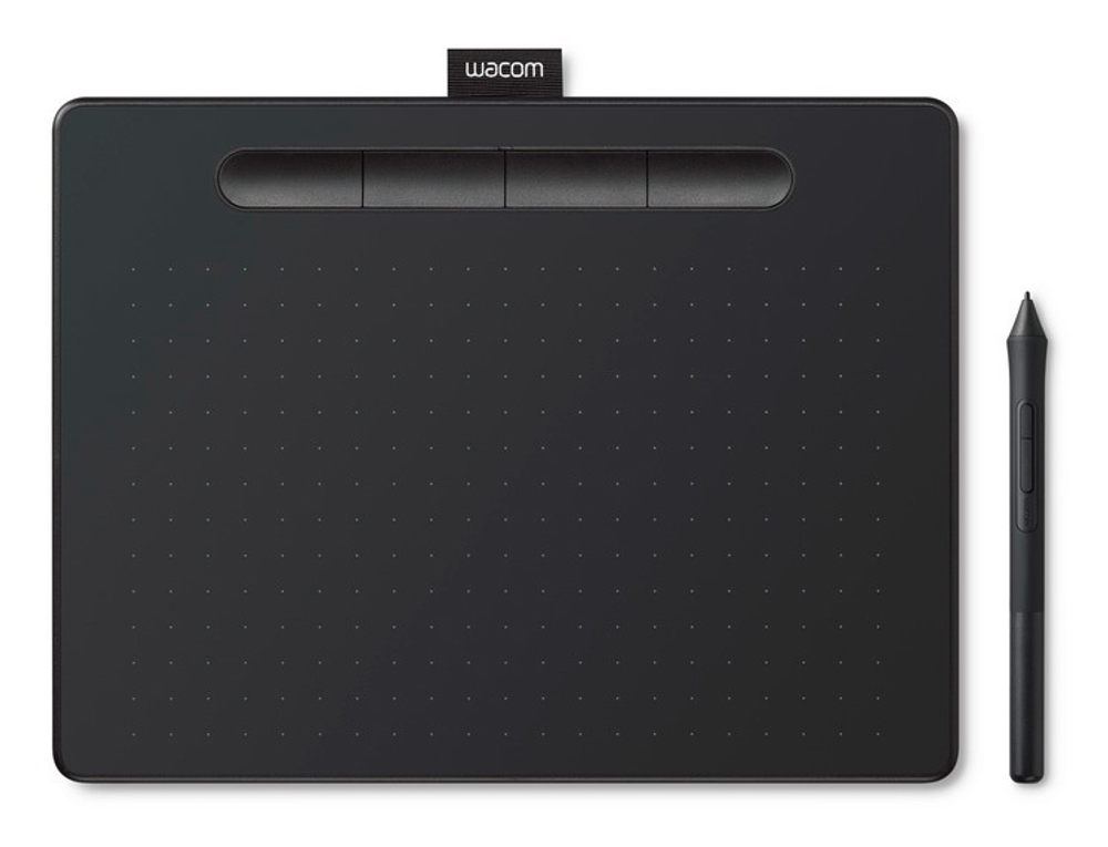 Графический планшет Wacom Intuos M черный