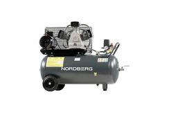 Компрессор поршневой с ременной передачей 380В, ресив. 100л, 580л/мин NORDBERG NCP100/580