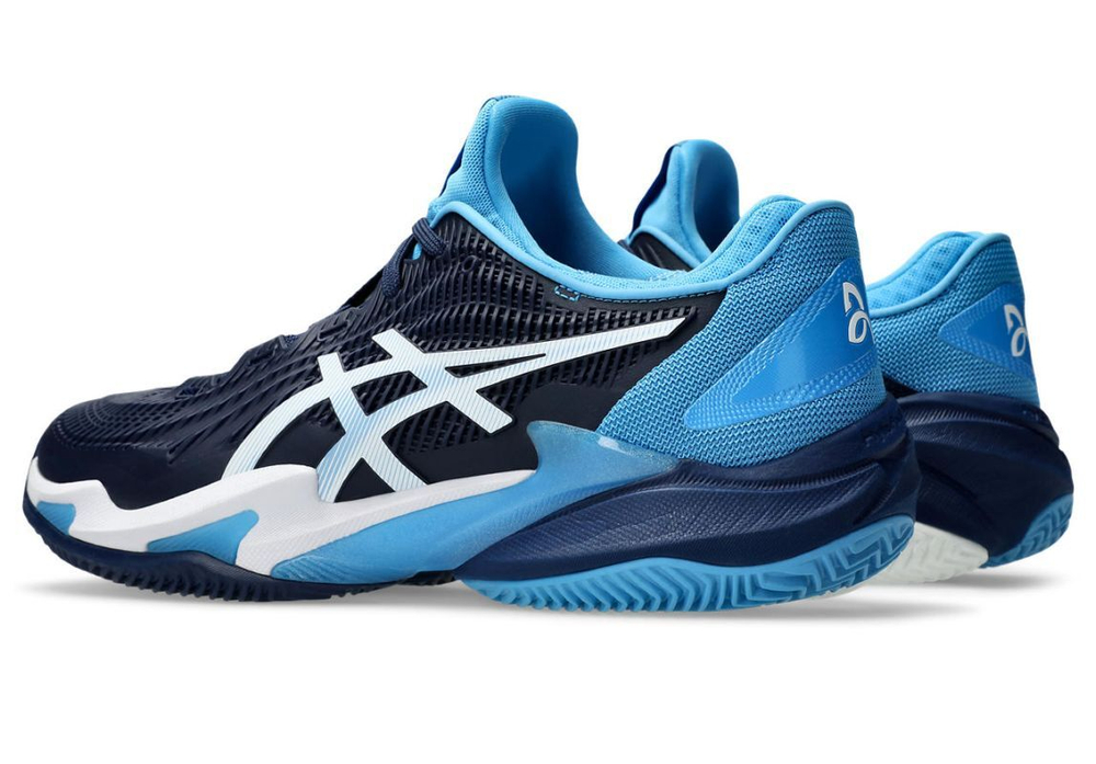 Мужские кроссовки теннисные Asics Court FF 3 Novak Clay - небесный