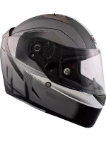 Мотошлем интеграл SHIRO SH336 RAISER grey M