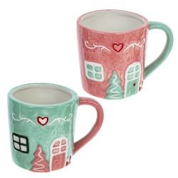 GAEM Кружка "Дом", 400 мл, L13 W9 H9,5 см, 2в.