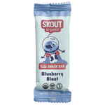 Skout Organic, детские батончики-снеки, со вкусом голубики, 6 батончиков по 24 г (0,85 унции)