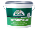 Краска потолочная ЭКСПЕРТ супербелая матовая (7кг)