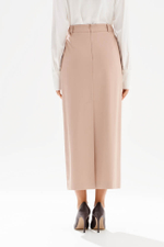 4945 Юбка женская (капучино)