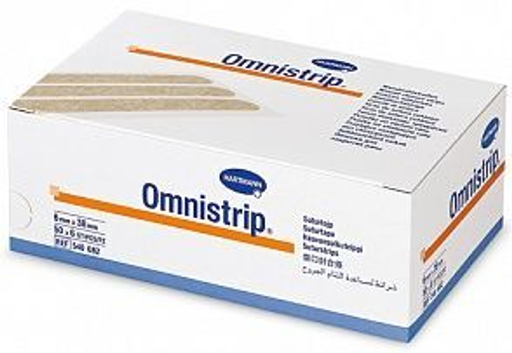 OMNISTRIP - Гипоалл.  полоски на опер.  швы (стер. по 6 шт) 6 х 38 мм;  300 шт.