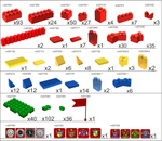 Конструктор Leco Крепости GigaBloks 7,5"