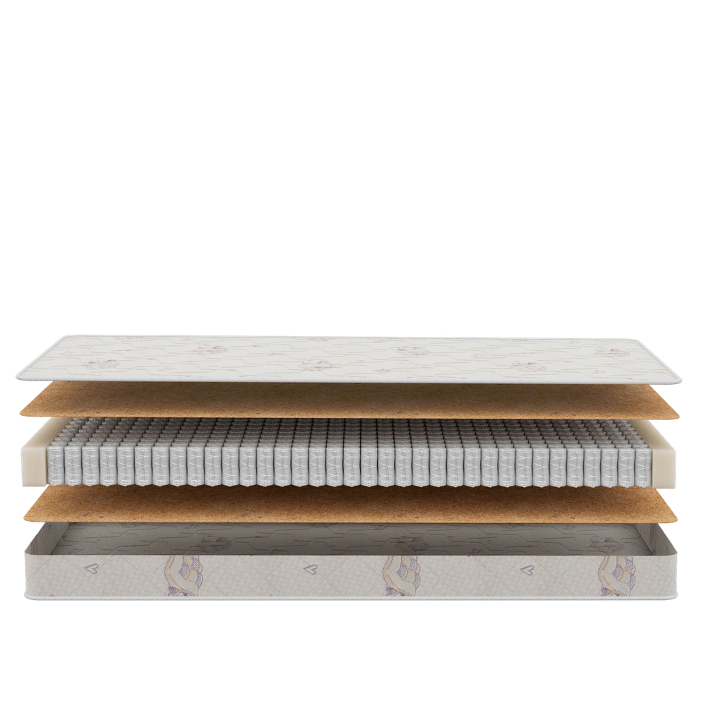 Матрас детский Teenager, пружинный, выше средней жесткости 80х200