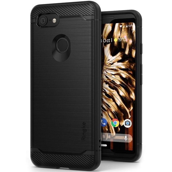 Противоударный чехол Ringke Onyx для Google Pixel 3 (Black)