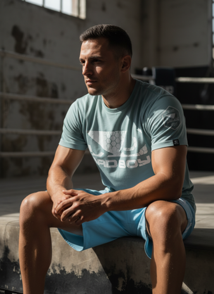 Футболка Bad Boy Prime Walkout 3.0 T-shirt серо-голубой