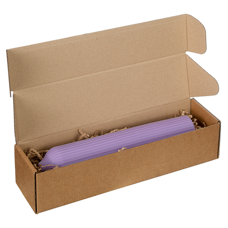 Свеча декоративная 25.5см Tkano Edge лаванда