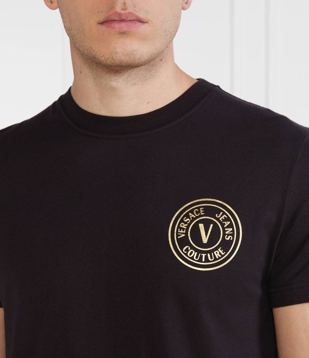 Футболка Versace Jeans Couture - черный(75GAHT06CJ00T)