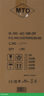 Корпус Chieftec Elox черный без БП (HC-10B-OP)