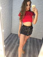 юбка-шорты женская летняя джинсовая купить