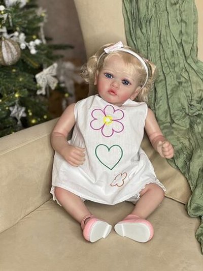 Кукла Реборн мягконабивная 60см в пакете (FA-833)