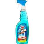 Средство для мытья окон, Чистые Окна, 500 мл, с Нашатырным Спиртом, Золушка, с триггером