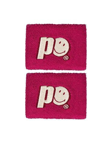 Напульсник теннисный Prince X Smiley Wristband Short 2P - pink raspberry