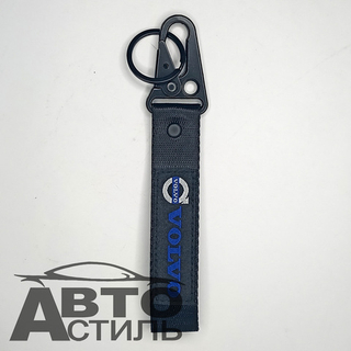 Брелок для ключей Ткань -  ВОЛЬВО\VOLVO (без уп)