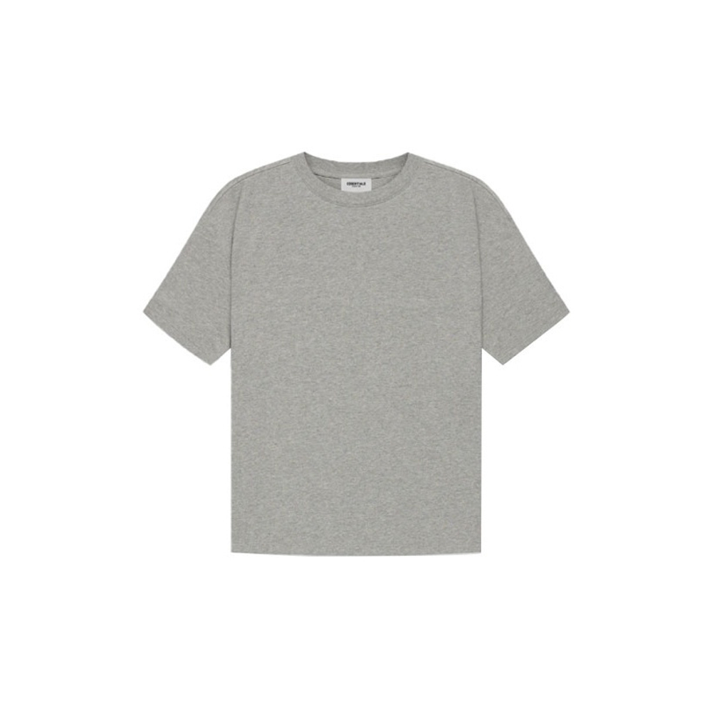 Футболка Fear of God Essentials Short Sleeve Tee Dark Heather Oatmeal, FOG-SS21-613