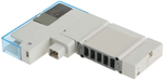 SY3100-5U1, 5/2 Pneumatic Solenoid/Pilot-Operated Control Valve - Pilot/Pilot SY3000 Series 24V dc
