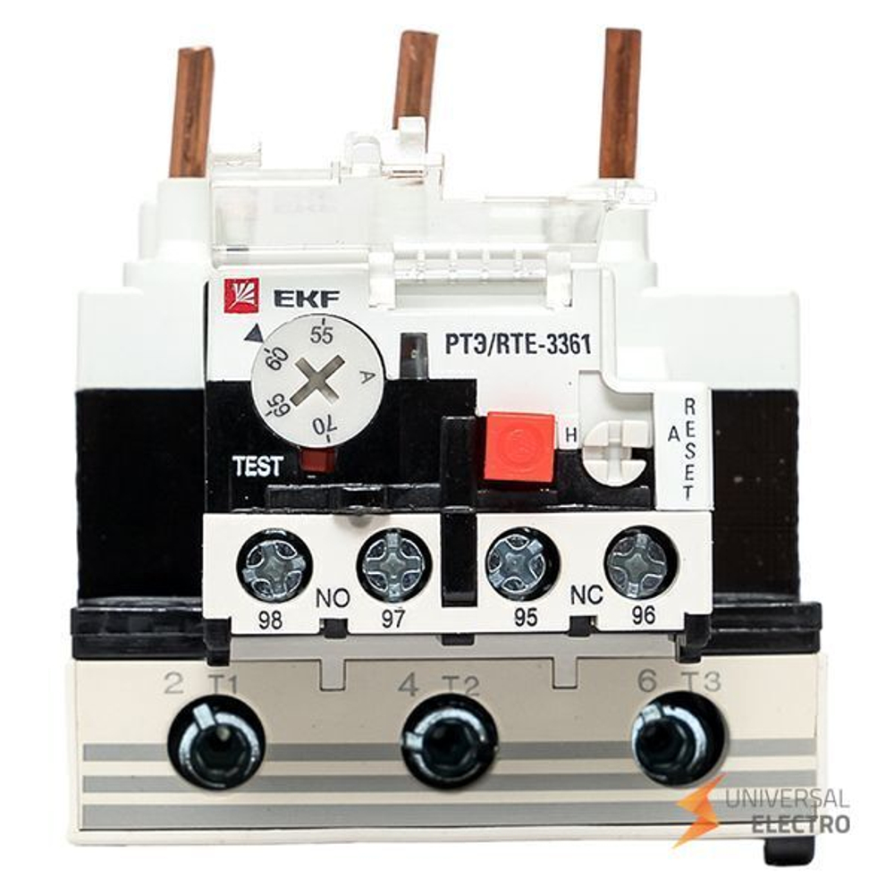 Реле тепловое РТЭ-3361 55-70А EKF PROxima