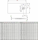 Душевой поддон Radaway Kyntos F white HKF10090-04 100x90 белый