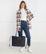 Шопер двухсторонний + поясная сумка TOMMY MONO Tommy Hilfiger - темно-синий(AW0AW15572)