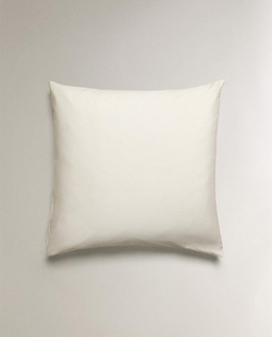 ZARA HOME (200 НИТЕЙ) НАВОЛОЧКА ИЗ ПЕРКАЛЯ, ВАНИЛЬНЫЙ