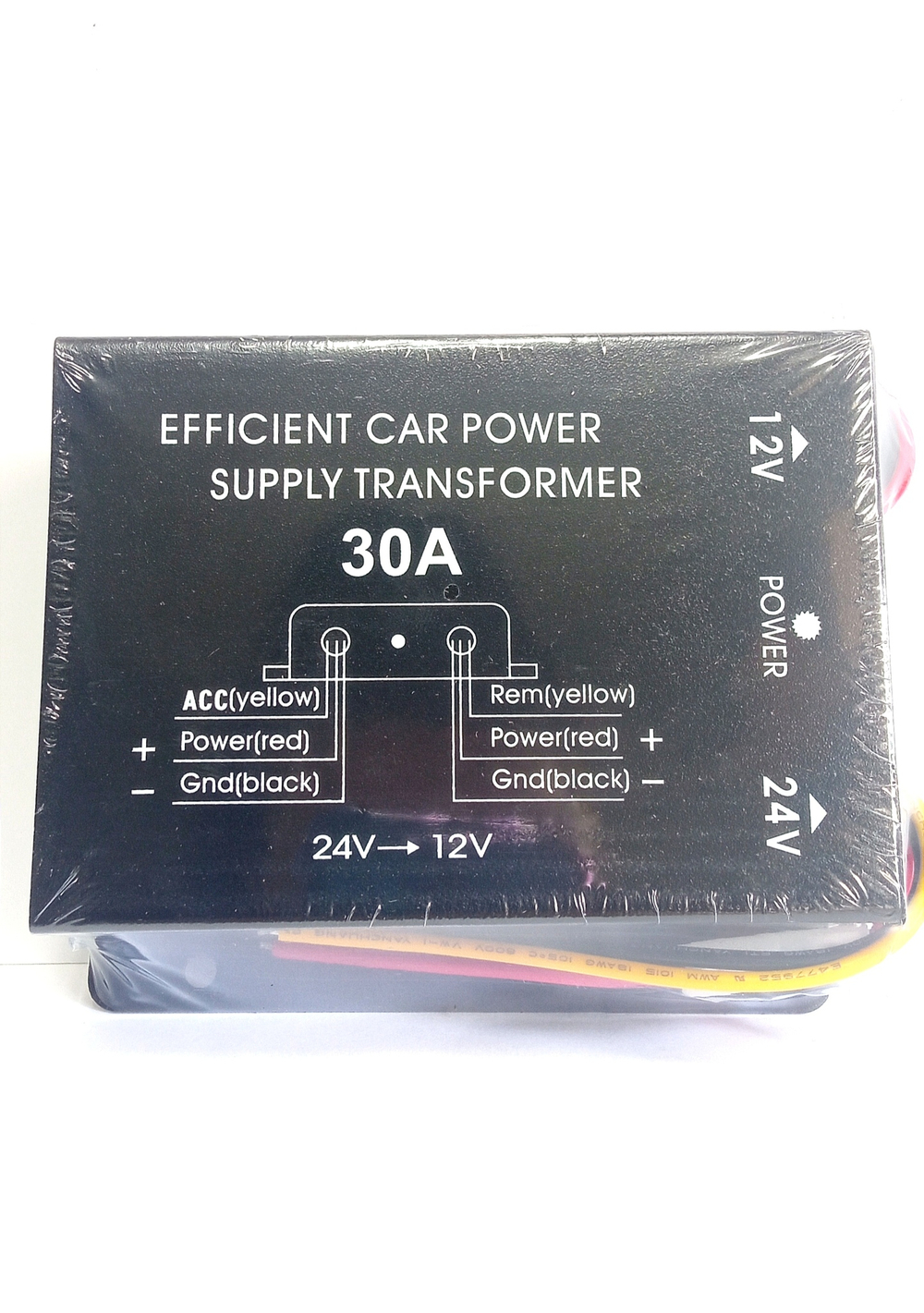 Авто Конвертер 24/12в (30А) CarLive  A4822