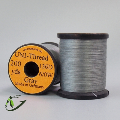 UNI Монтажная нить Uni-Thread 6/0 waxed (вощеная) 200y