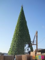 Сосна уличная искусственная "Уральская" каркасная 115 м