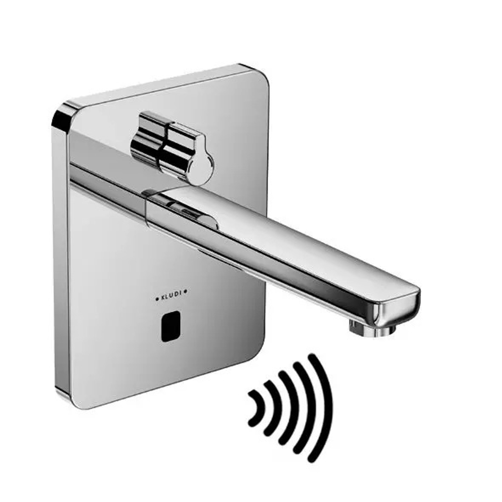 Смеситель скрытого монтажа для раковины  Kludi Zenta E сенсорный (3850005)