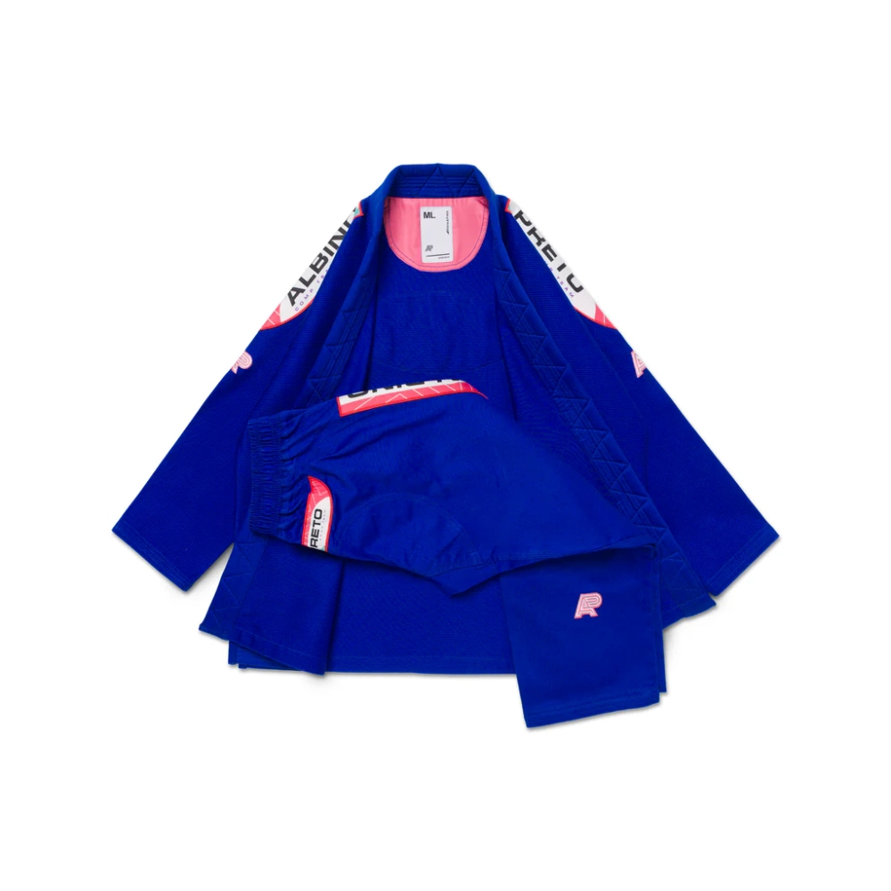 Кимоно Albino Preto WW TOP COMP - синее