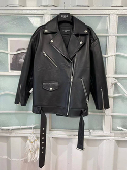 Кожаная куртка Balenciaga