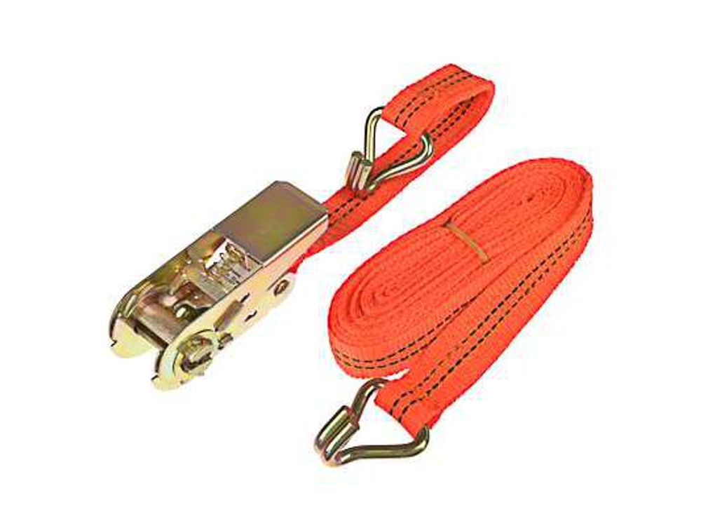 Стяжка груза с храповиком 110мм 5м ширина ленты 25мм 500/900кг (40шт/кор)