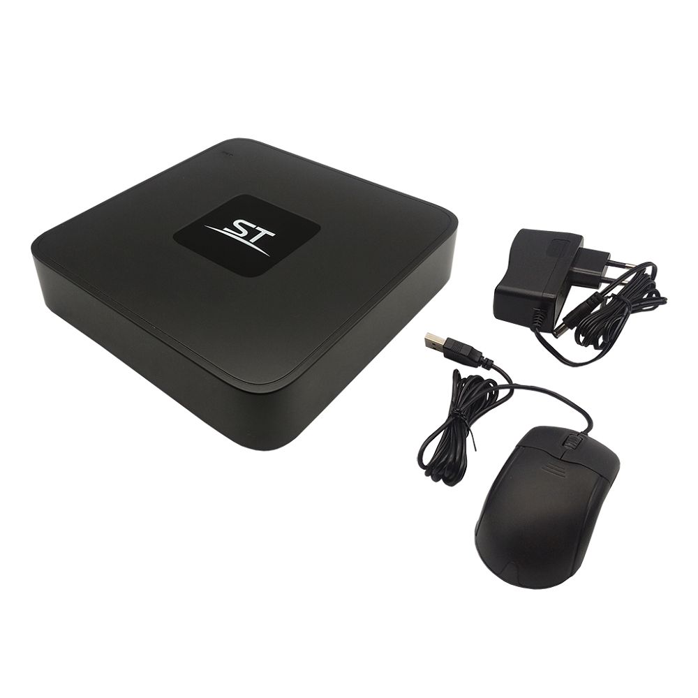 IP видеорегистратор 8 PoE кан. ST-NVR-P0806K15 TOWN, верс.2