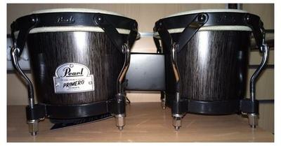 Primero Fiber Bongo, Бонго 6"/ 7", Цвет Ebony Pearl Pfb-100/631