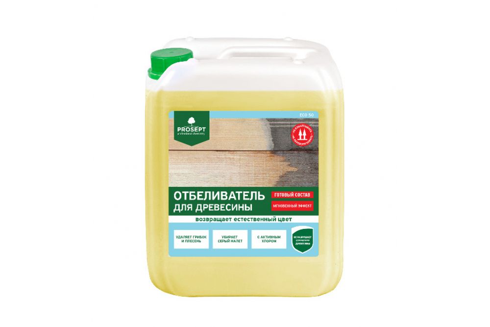 Отбеливатель для древесины PROSEPT ECO 50 5л