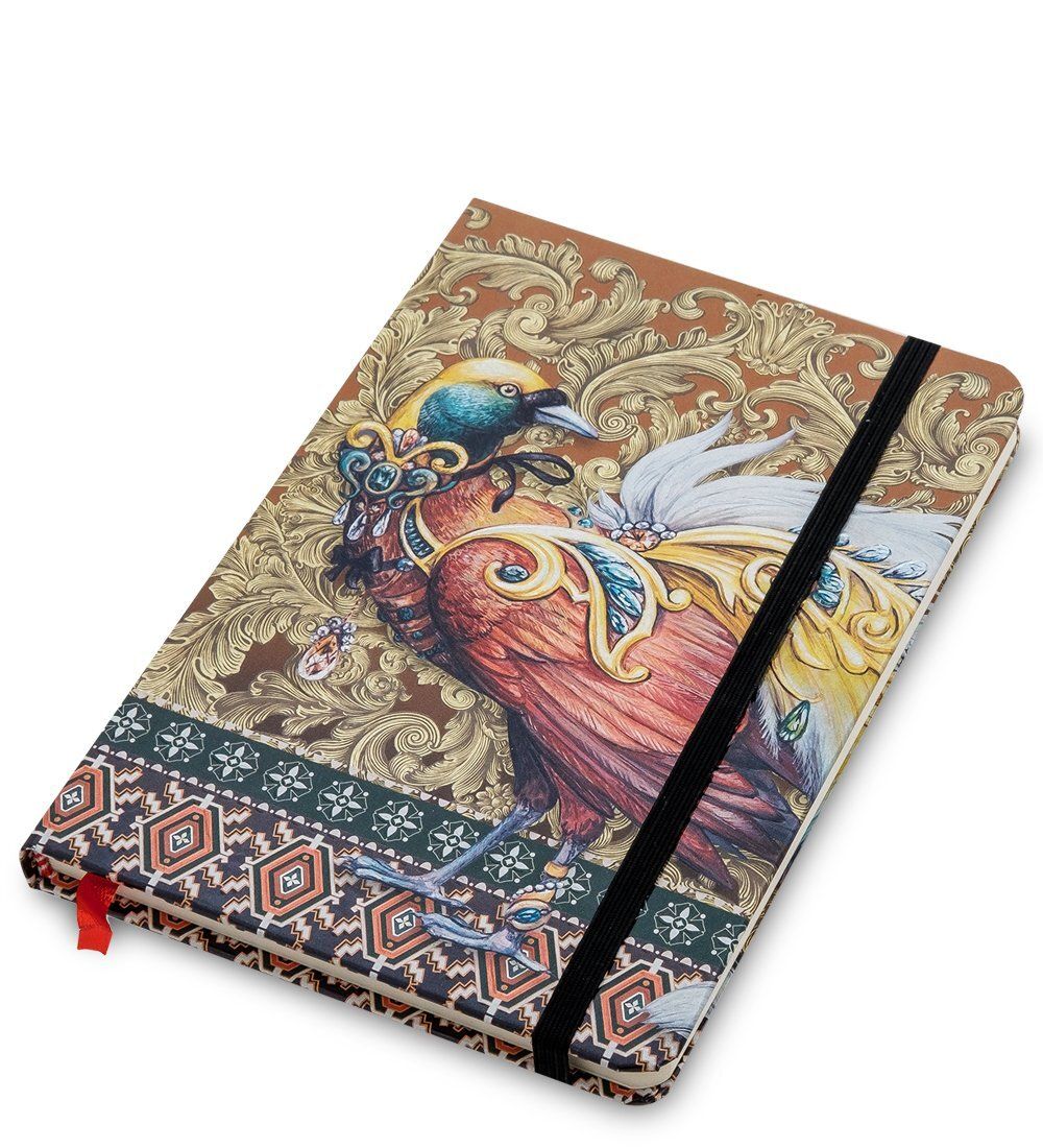 BM-08/3 Блокнот сред. «Легкокрылая птица» (3D твердая обложка)