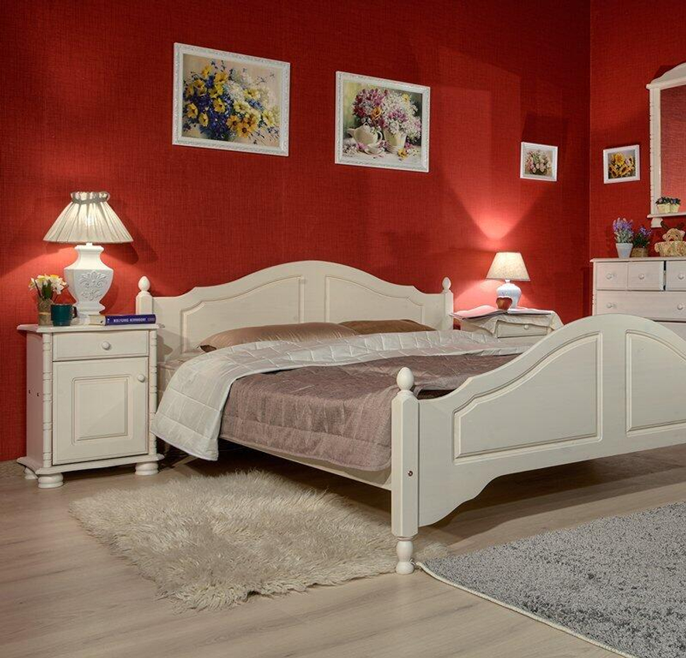 Тумба прикроватная, 48x61,5x35, Айно, 1 ящик, 1 дверь