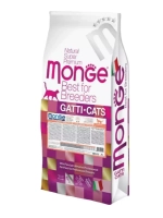 Monge Cat PFB Speciality Line Monoprotein Монж кэт монпротеин) сухой корм для кошек лосось 10 кг