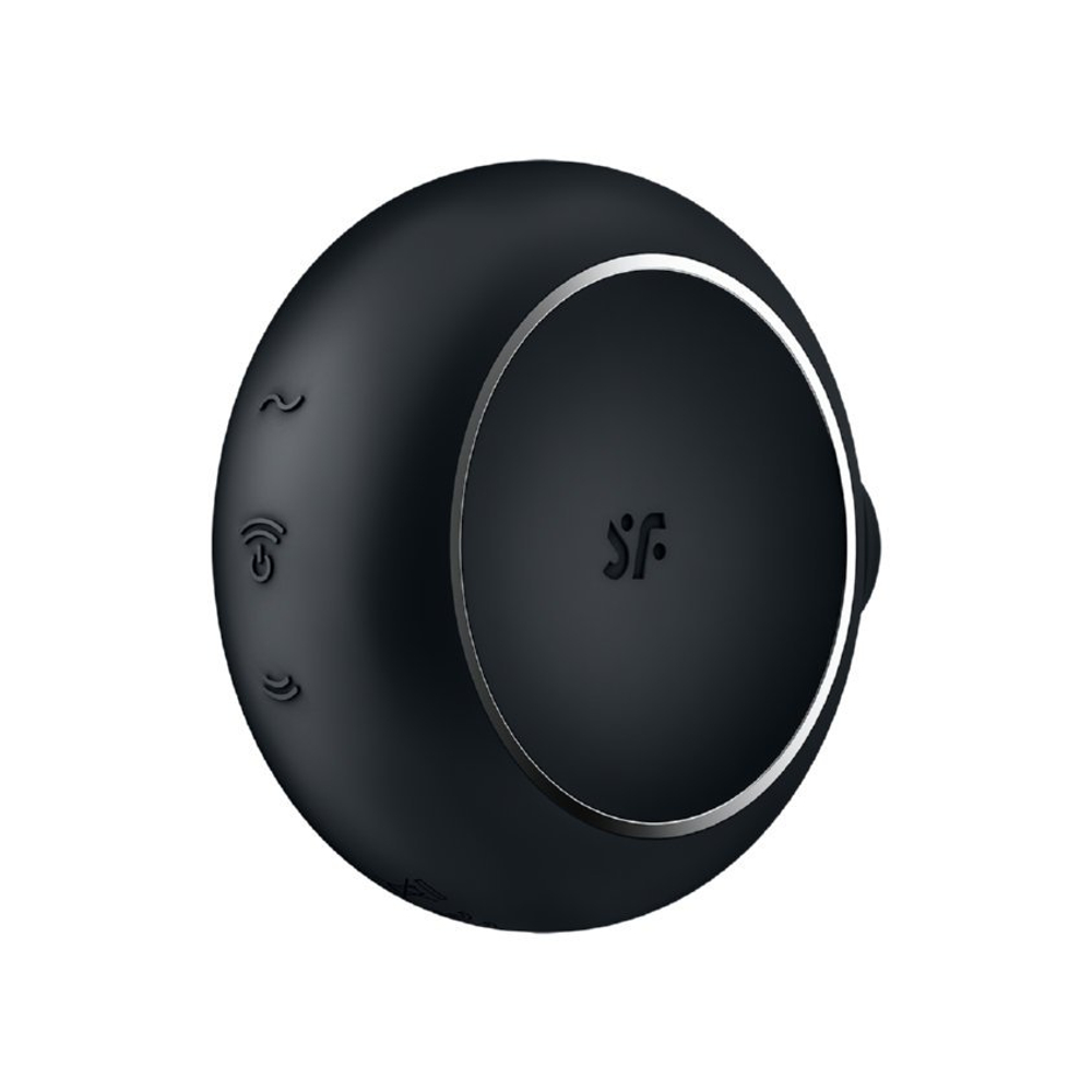 Вакуумно-волновой стимулятор с вибрацией Satisfyer Pro To Go 3, чёрный