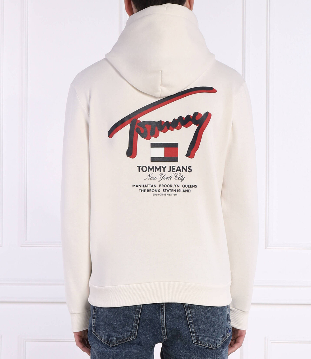 Худи 3D STREET Tommy Jeans - белый(DM0DM18647)