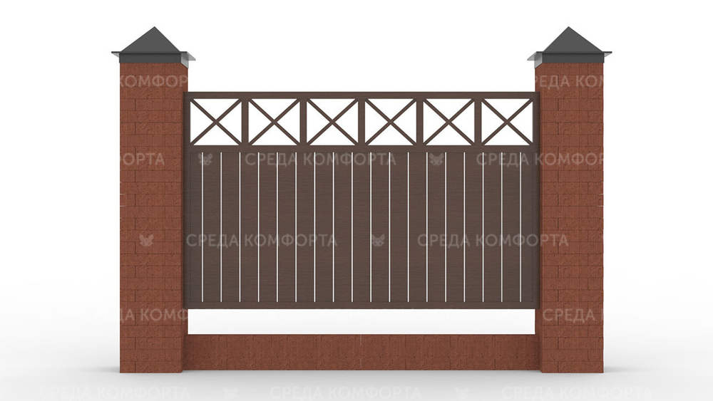 Забор 3Д ZBR0093