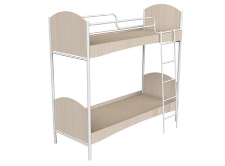 Кровать двухъярусная м/к, лдсп