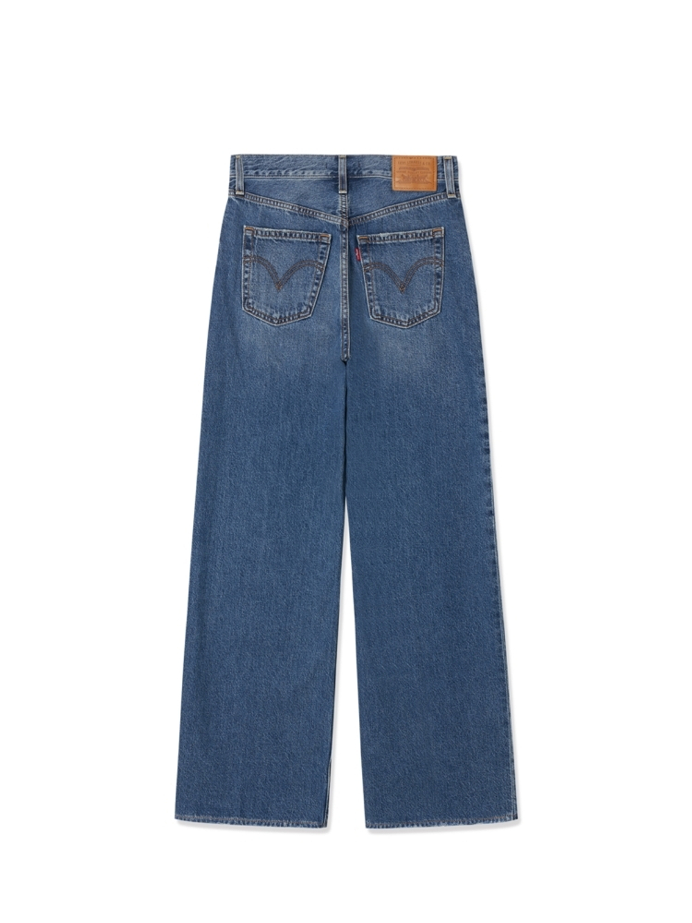 Женские прямые джинсы с завышенной талией Levi's Ribcage Wide Leg A6081-0012