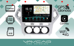 Магнитола для Ford Mondeo 4 2007-2010 (рамка серебро) - Vaycar VA17-1235 на Android 13, 8-ядер, 4G SIM-слот