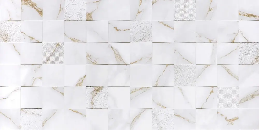 Декор настенный Тянь-Шань Дафнис Белый 30x60 см (TP3660H) 1.8 м2